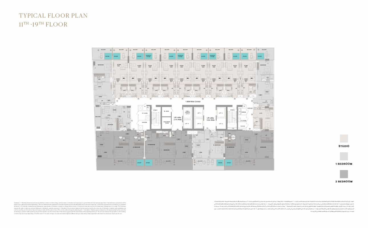 5 BED DUET LHM Floor Plan