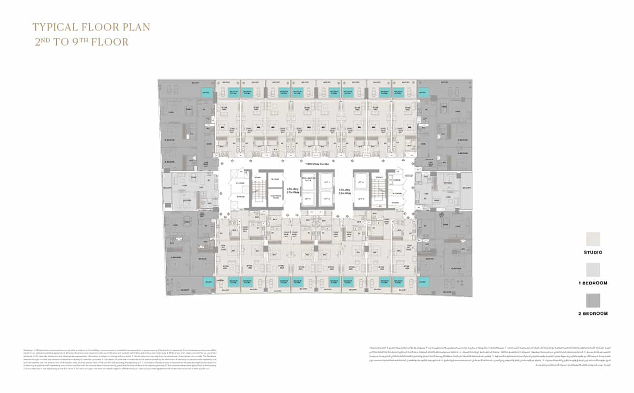 4 BED DUET RHM Floor Plan